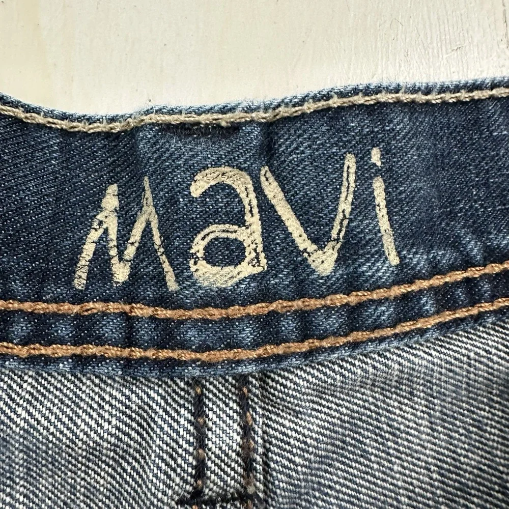 VTG Y2K Mavi‎ Matt Relaxed Straight Leg Jeans Men's 31x32 Mid Rise Blue Denim
